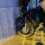 Viale Bagnera: si schianta sulle transenne con lo scooter